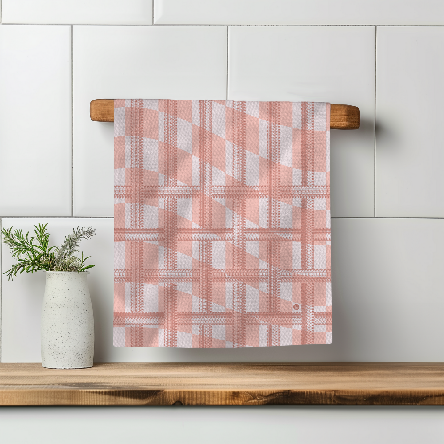 Shitshow Hyper Illusion Kitchen Tea Towel