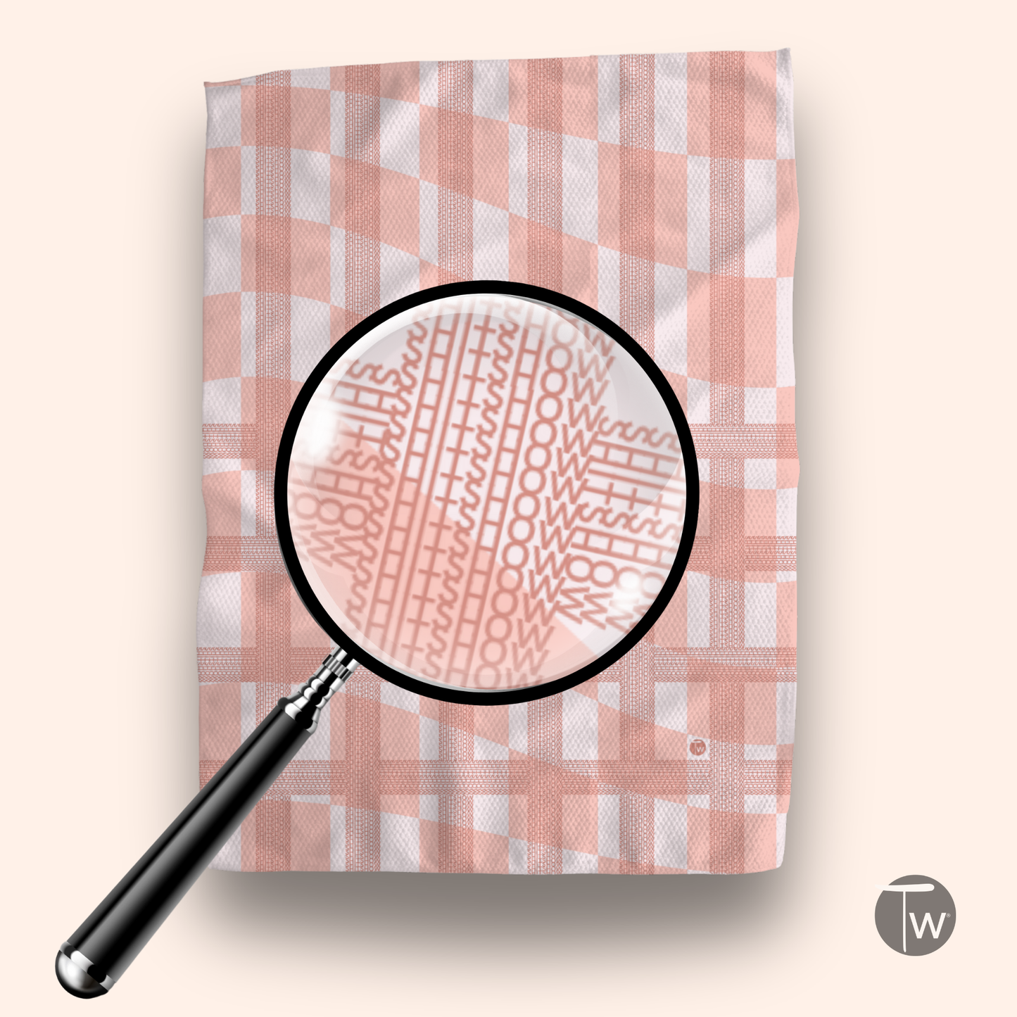 Shitshow Hyper Illusion Kitchen Tea Towel