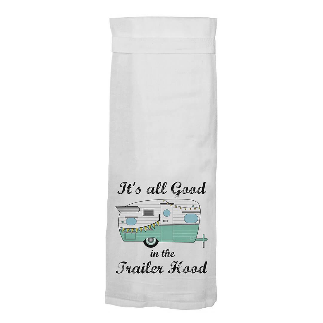 Spooning Leads to Forking Funny Kitchen Towel, Twisted Wares