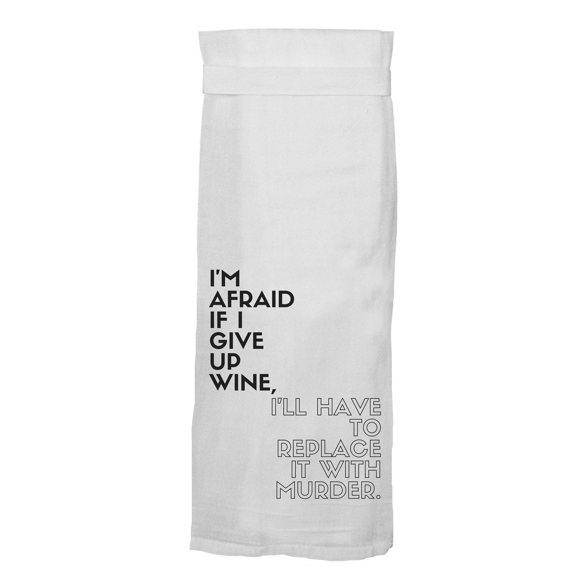 Funny Dish Towels for Hostess Bar Towels Alcohol Gift Set 