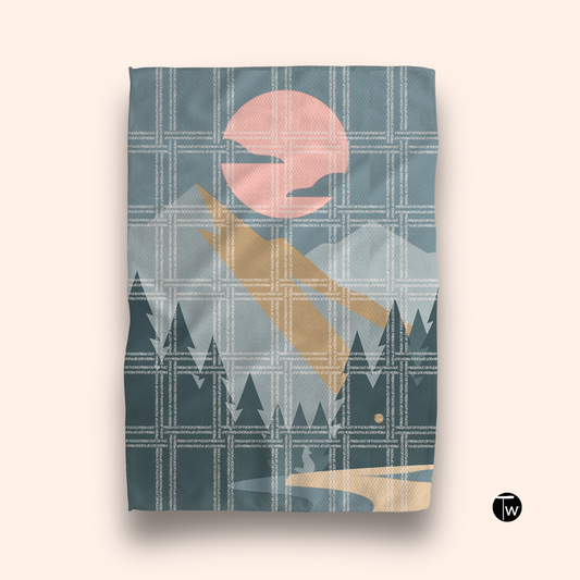 Fresh Out in the Forest Landscape Illusion | Perfect Towel