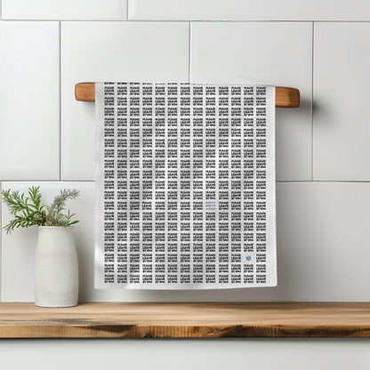 Please Leave By 9 | Top Seller Kitchen Tea Towel