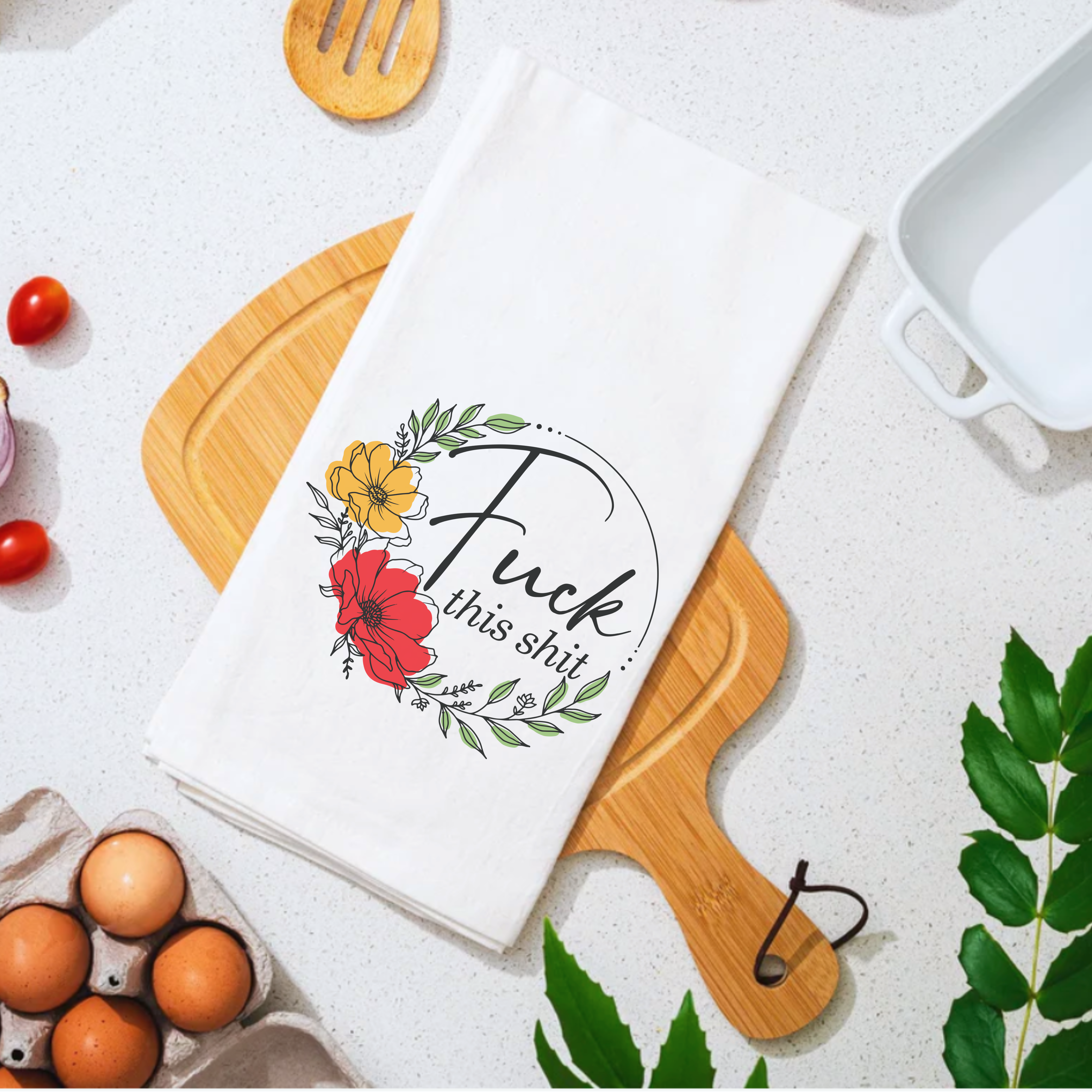 Fck This Sht | Perfect Cotton Tea Towel