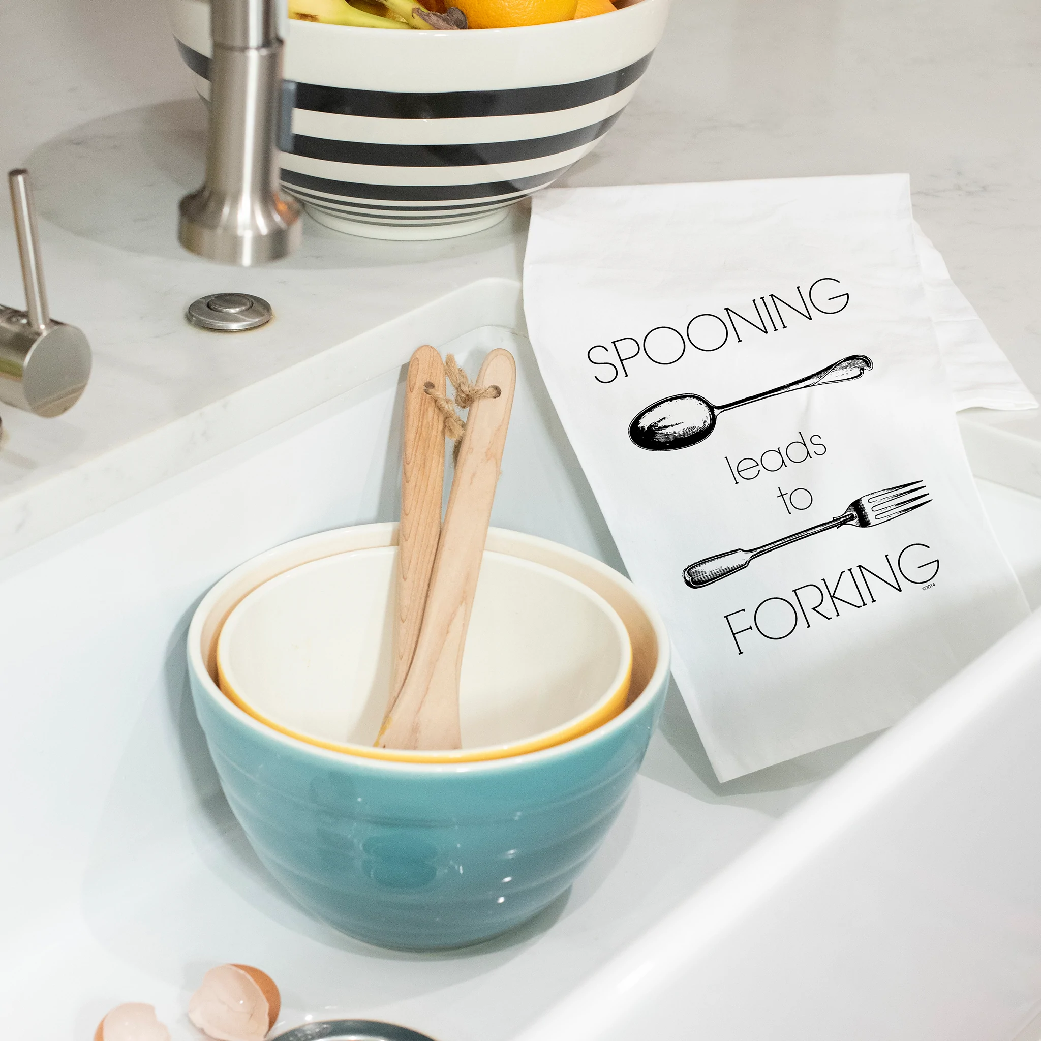 Funny Kitchen Utensil - Spooning Leads to Forking Spoon - Personalized  Gallery