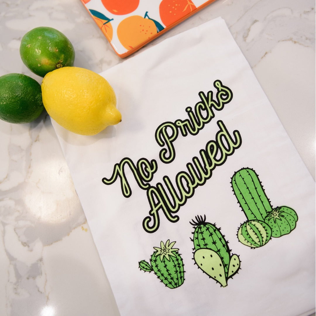 Filled with Dread but Still Whimsical, Funny Kitchen Towel, Twisted Wares