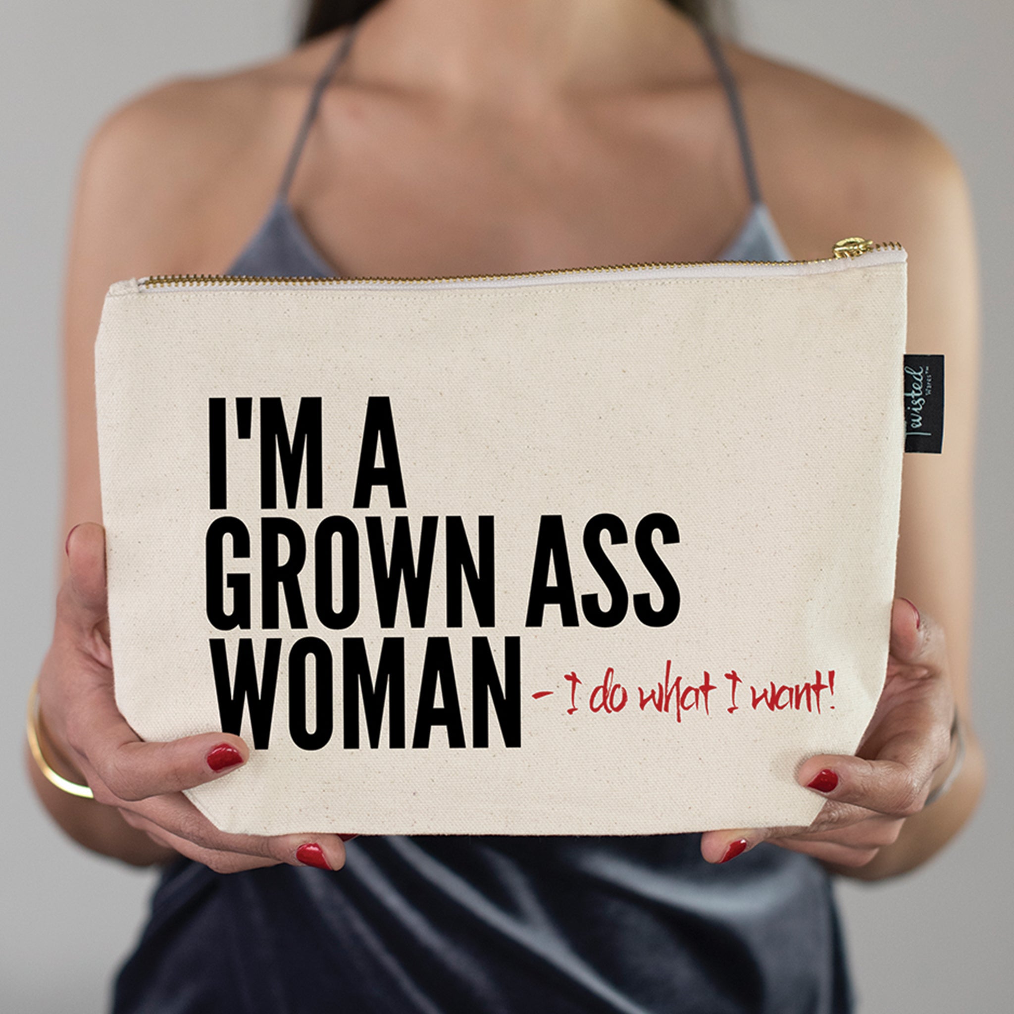 Buy Bad Ass Woman Who Takes Care Of Everyone Zipper Pouch Stationery From  MagazineCafeStore, NY, USA.