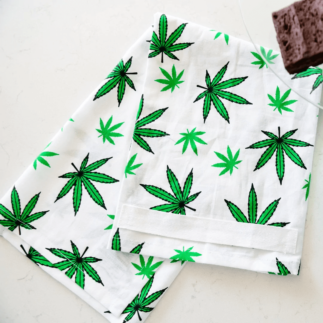 Hanging Dishtowels - The Weed Patch